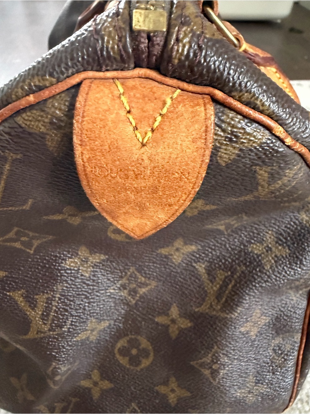 Louis Vuitton Speedy 30 Monogram Canvas Bag - Vintage - Picture 3 of 12